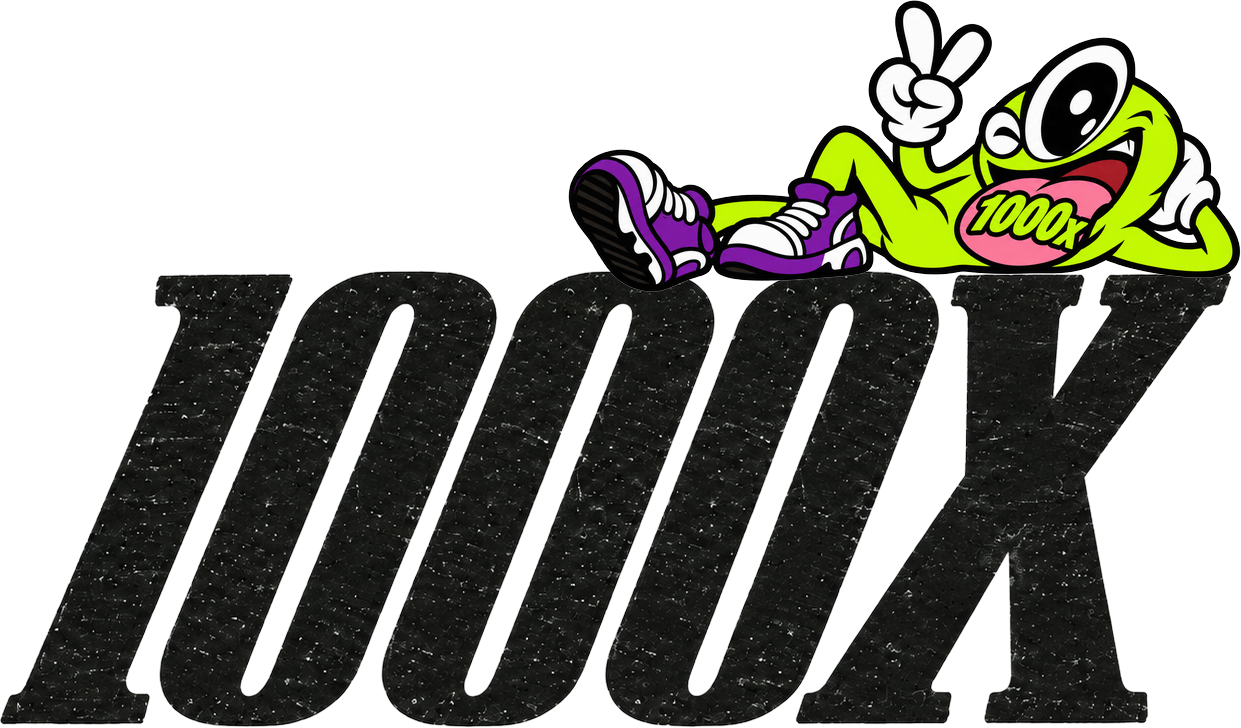 1000X